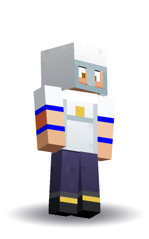 A generated knight skin